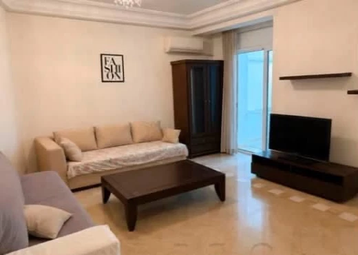 Appartement à À Louer à ARIANA - 📍RIADH ANDALOUSE : APPARTEMENT S+2 RICHEMENT MEUB
