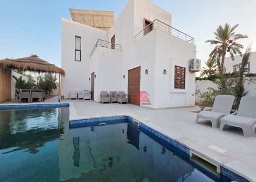 Villa avec piscine à Houmt souk Dj