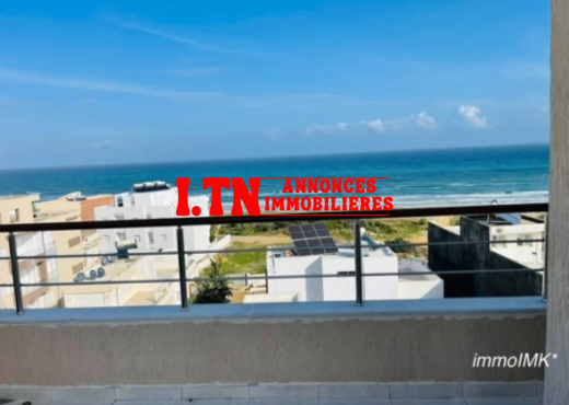 À vendre appart S+2 à plage Ezzahra  Klobia