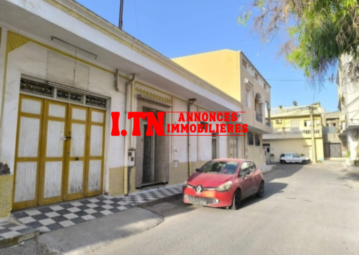 Maison arabesque à Moknine