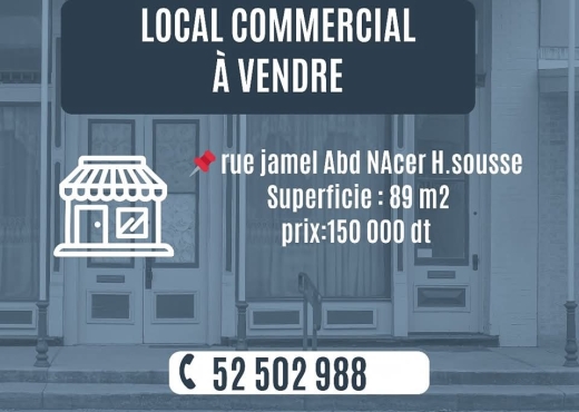 Local commercial à vendre