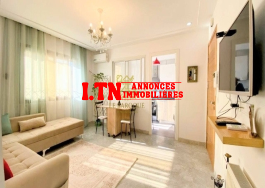 À louer Appart S+1 meublé à Khaireddine