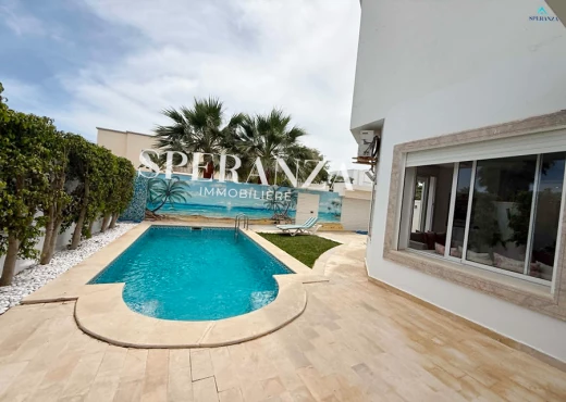 villa à À Louer à NABEUL - Vacances villa Yalow S+4