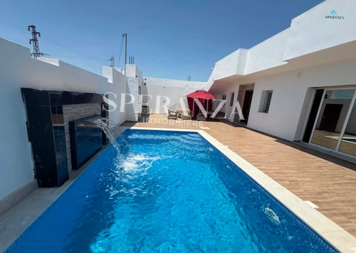 Étage de villa à À Louer à NABEUL - Vacances Villa Belge S+3