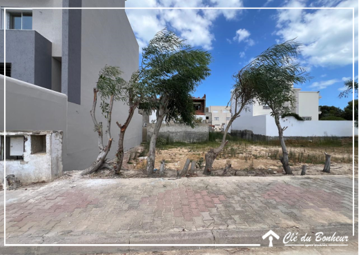 un terrain viabilisé à raoued