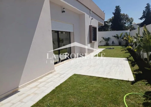 villa à À Louer à TUNIS - Villa s3 avec jardin à La Marsa