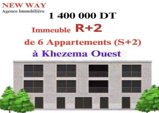 Immeuble de 6 Appartements