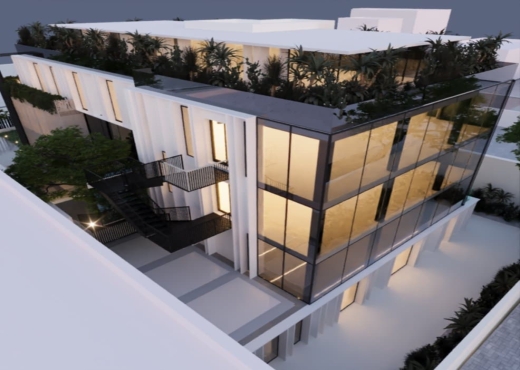 Immeuble bureautique 1808 m² THS à Belvedere