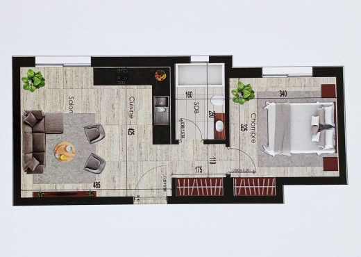 A vendre un S+1 direct Promoteur