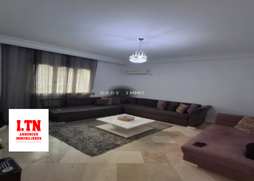 A Louer étage de Villa S+1 (vide) à El Ennasr .