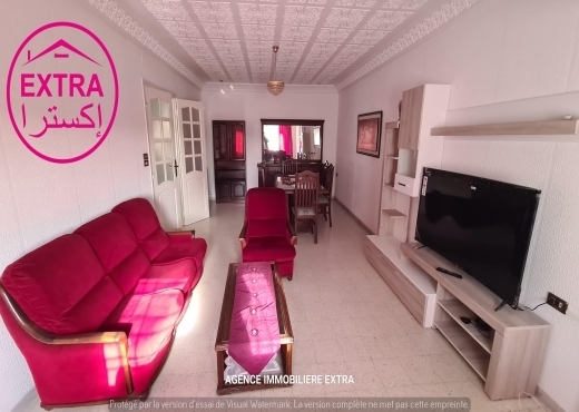 A Louer Etage Villa Meublé a Nabeul