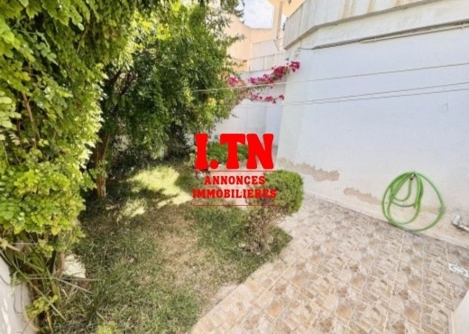REZ DE CHAUSSÉE VILLA  S+2 A LOUER MENZAH