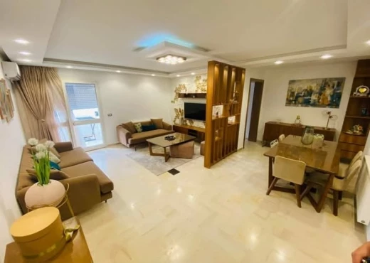 Appartement à À Louer à BEN AROUS - A louer joli appartement S+2 meublé