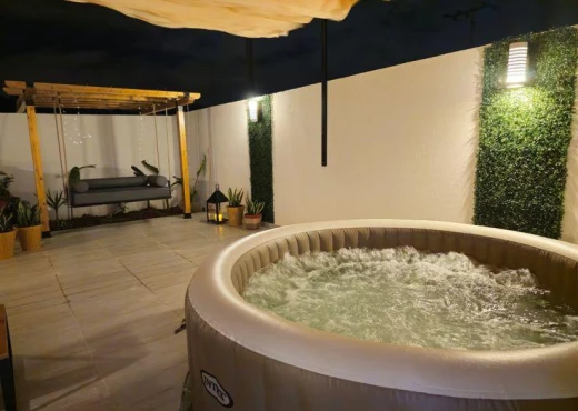 Appartement à À Louer à SOUSSE - 💎 Appartement S+2 Avec Jacuzzi & Parking En Location Sur la Route Touristique Kantaoui