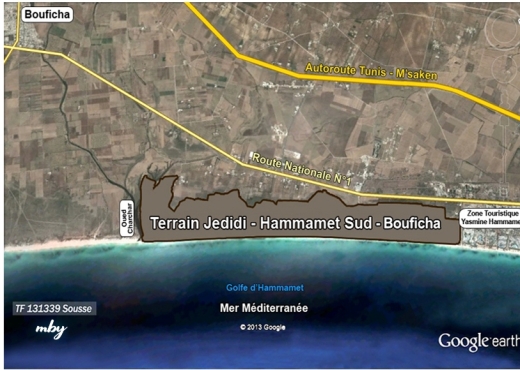 terrain à À Vendre à SOUSSE - فرصة فريدة: امتلك عقاراً على البحر