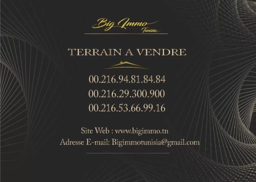 Lot à vendre à khzema ouest