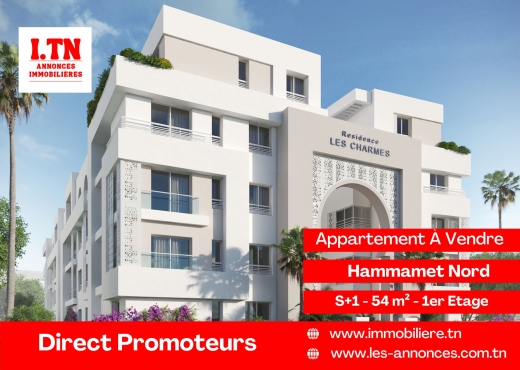 S+1 Direct Promoteur Hammamet Nord