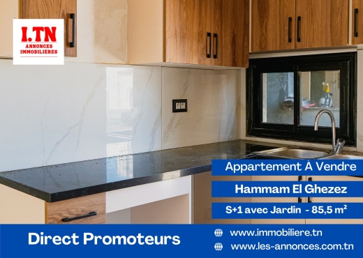 S+1 Avec Jardin Direct Promoteur