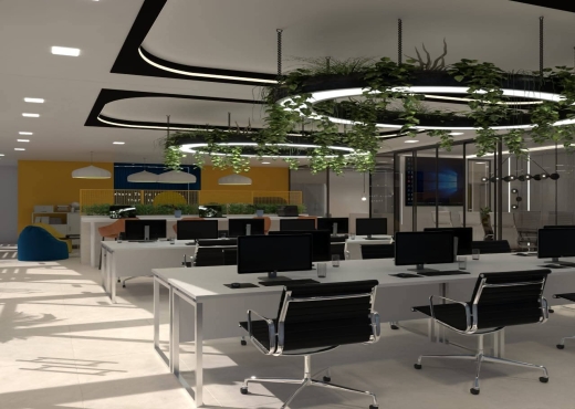 A Vendre Bureau Moderne Open Lac3