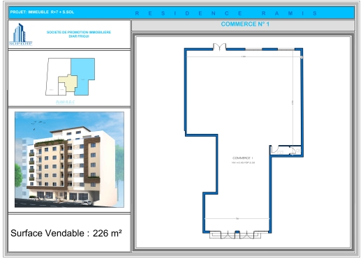 Local commercial  D-Promot Sousse