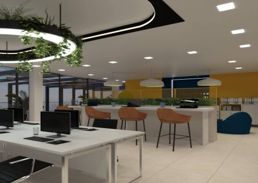 A Vendre Bureau Moderne Open Lac3