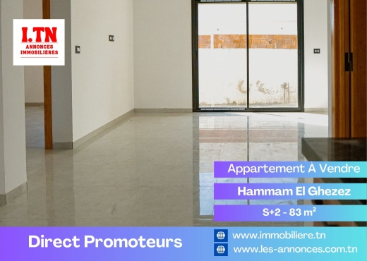 S+2 Direct Promoteur Kelibia