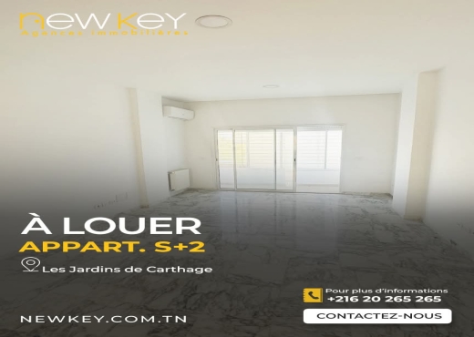 A louer Appartement S+2