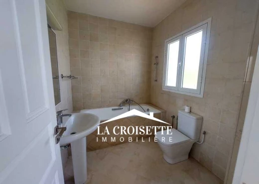 rez de chaussée À Louer à TUNIS - s3 vue sur mer à La Marsa ZAL1151 - Immobiliere.tn - Photo 4