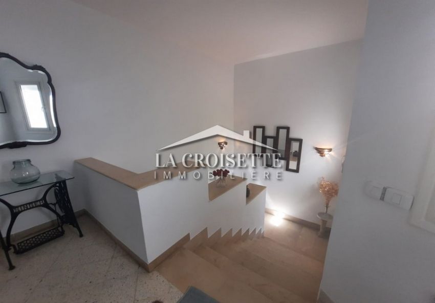 Villa S+3 meublée à La Marsa MVL0694