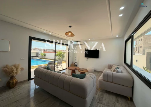 villa À Louer à NABEUL - Location Villa Felicità S+4 - Immobiliere.tn - Photo 5