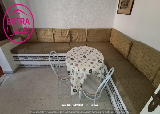 A Louer Etage Villa Meublé a Nabeul