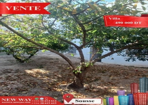 Villa de Plain Pied à Sousse