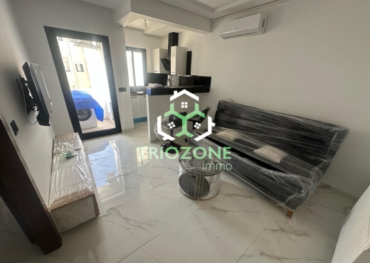 A louer App S+1 Meublé Cité Wahat