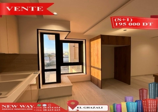 A Vendre S+1 Neuf à BOUHSINA EL GHAZALI