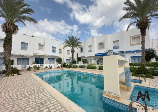 A louer Duplex S3 meublé à Hammame
