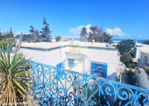 À louer – Étage de villa S+3 à La Marsa Corniche