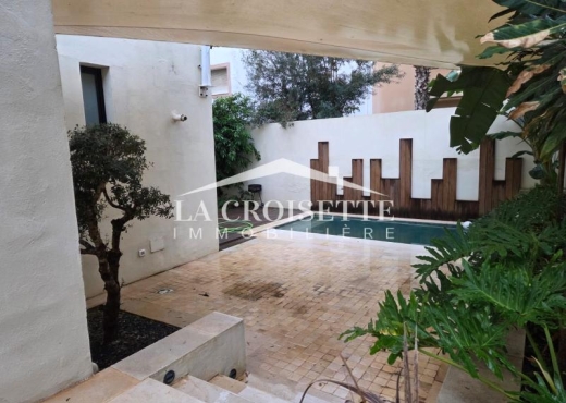 s2 meublé avec piscine à La Marsa