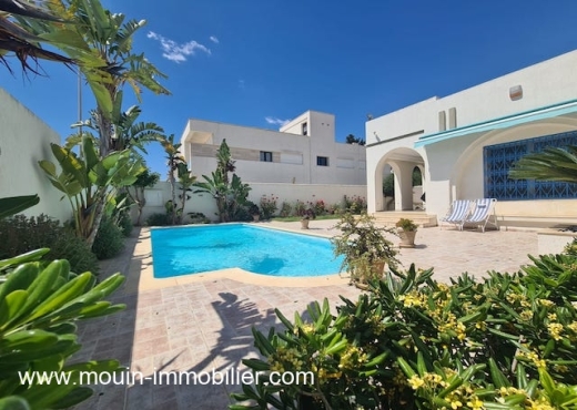 villa À Vendre à NABEUL - DAR MONALISA Hammamet AV1599 - Immobiliere.tn