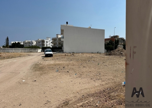 Terrain de 490m² à el maamoura