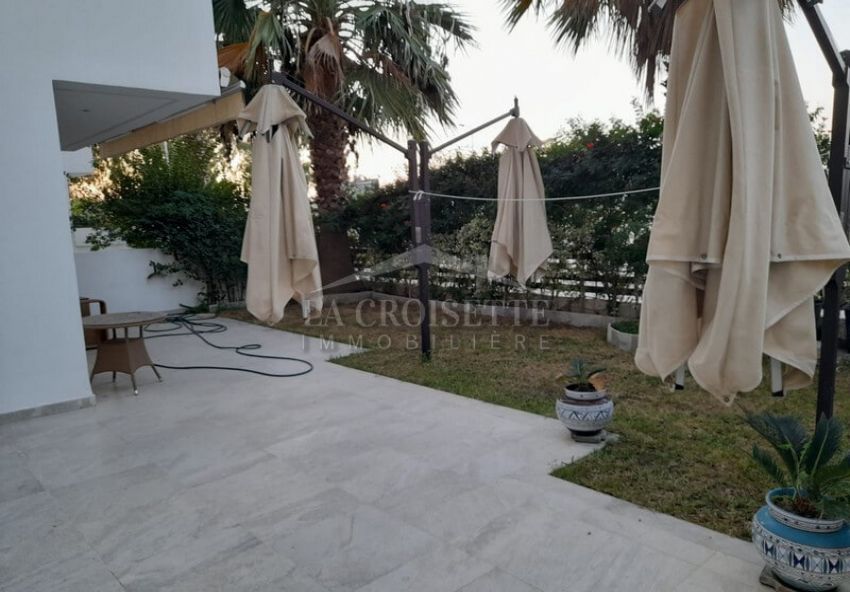 Appartement S+3 avec jardin à La Marsa MAL0748