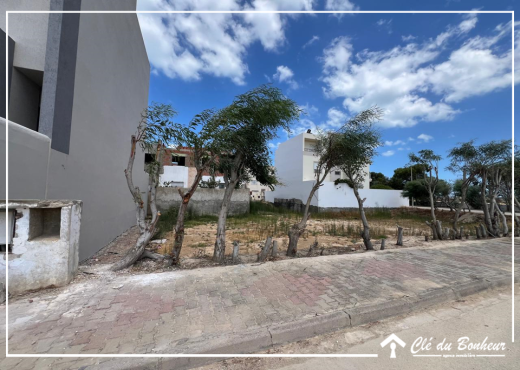 un terrain viabilisé à raoued