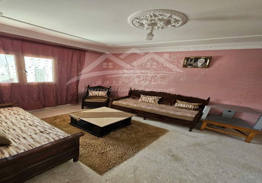 A louer pour vacances RDC villa Corniche Bizerte