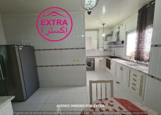 LOCATION ANNUELLE ETAGE VILLA LIDO DAR CHABENE