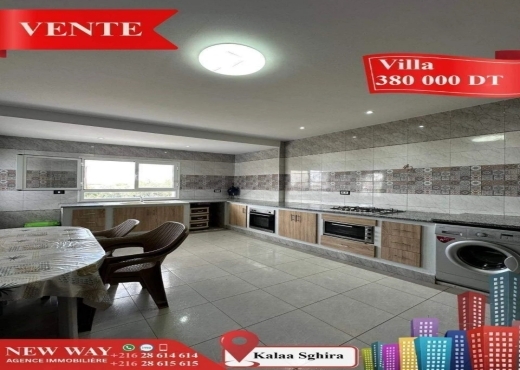 Villa Sur un Axe Principale à kalàa Sghira