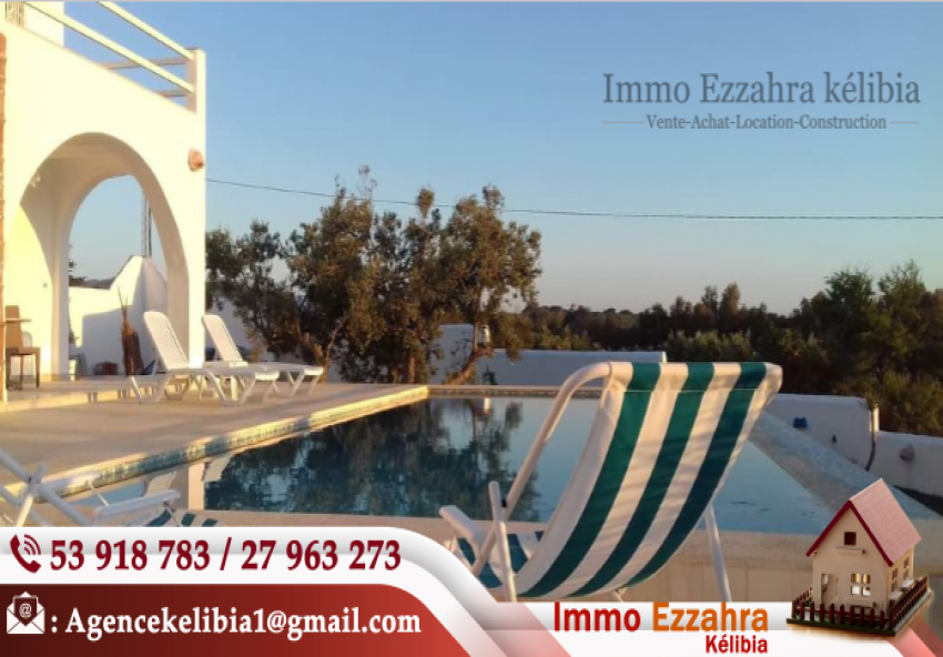 Une_villa_spacieuse et Haut Standing avec #une_piscine