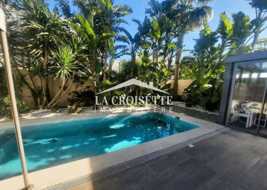 villa À Louer à ARIANA - Villa s3 avec piscine à La Soukra - Immobiliere.tn