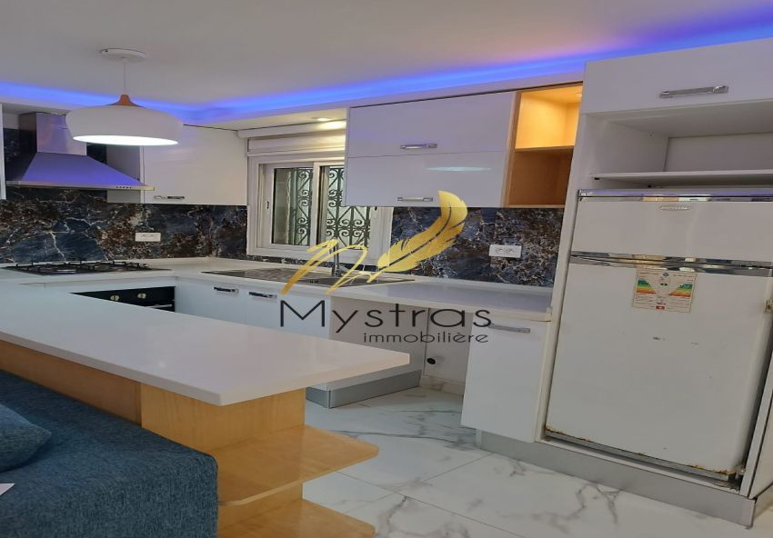 A louer un Appartement S+1 meublé à Gammarth Supérieur