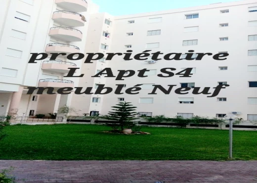 Appartement À Louer à TUNIS - Excellent S4 meublé Neuf Cité Palmeraies à l'année - Immobiliere.tn - Photo 2