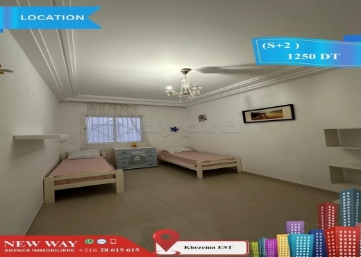 (S+2) Meublé à khezema EST