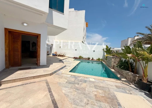 villa À Louer à NABEUL - villa Folle avoine - Immobiliere.tn
